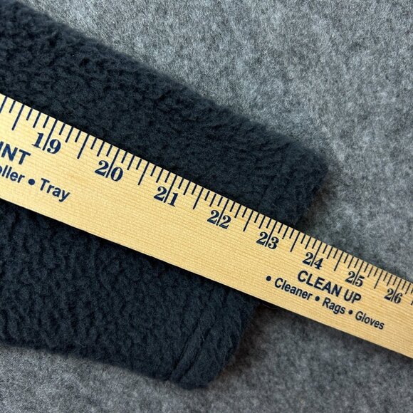 Free Fly Half Zip Sherpa Fleece Sweatshirt Jacket Women's Size Small Gray - Picture 8 of 9